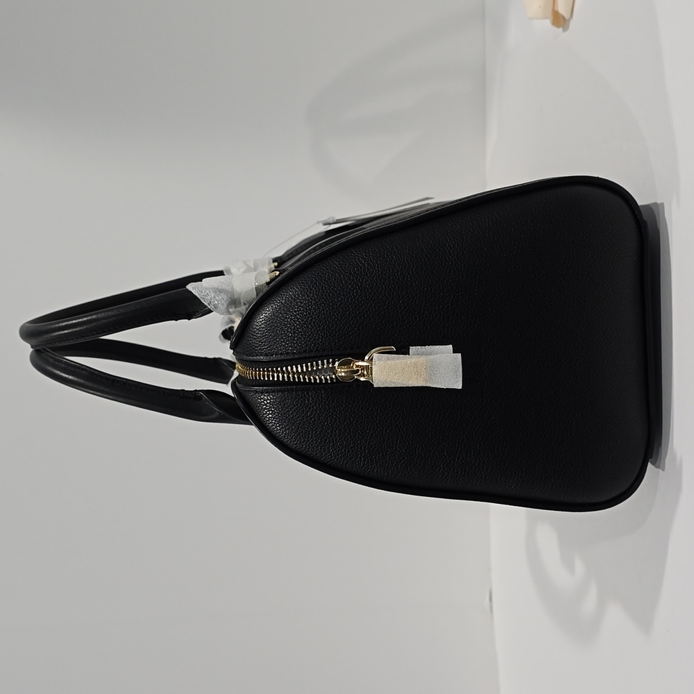 Kate Spade Black Satchel with Gold Accents - Picture 12 of 15